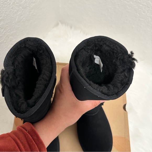 Koolaburra by UGG Victoria Girl's Tall Winter Boots for Kids Color Black Sz US13 - Picture 11 of 14